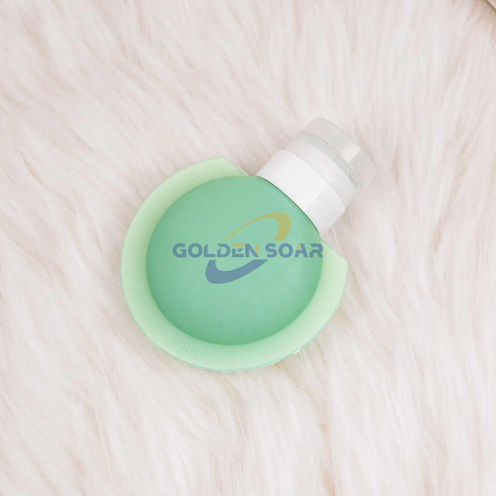 3pcs Silicone Travel Bottles Leak Proof Small Squeezable Containers Set 60ml 90ml Refillable Toiletries Shampoo Lotion Shower Gel Portable OEM Customizable - الصورة 3