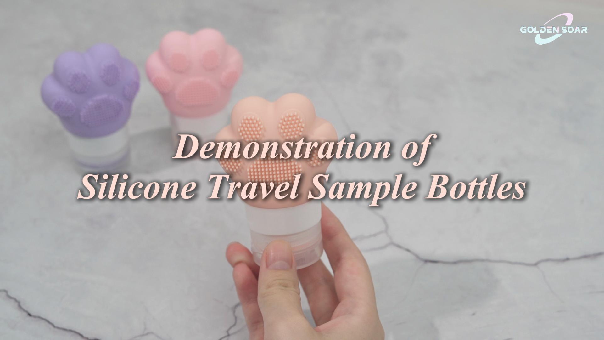 زجاجات شامبو وبلسم الشامبو للسفر