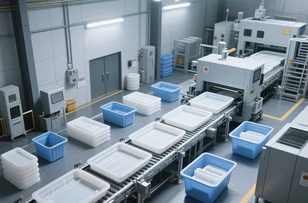 Le processus d'emballage sans silicone ni BPA