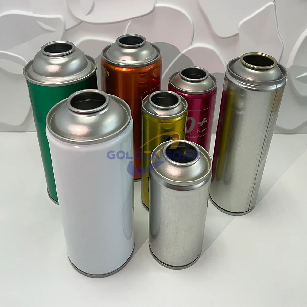 boîtes d'aérosol en aluminium