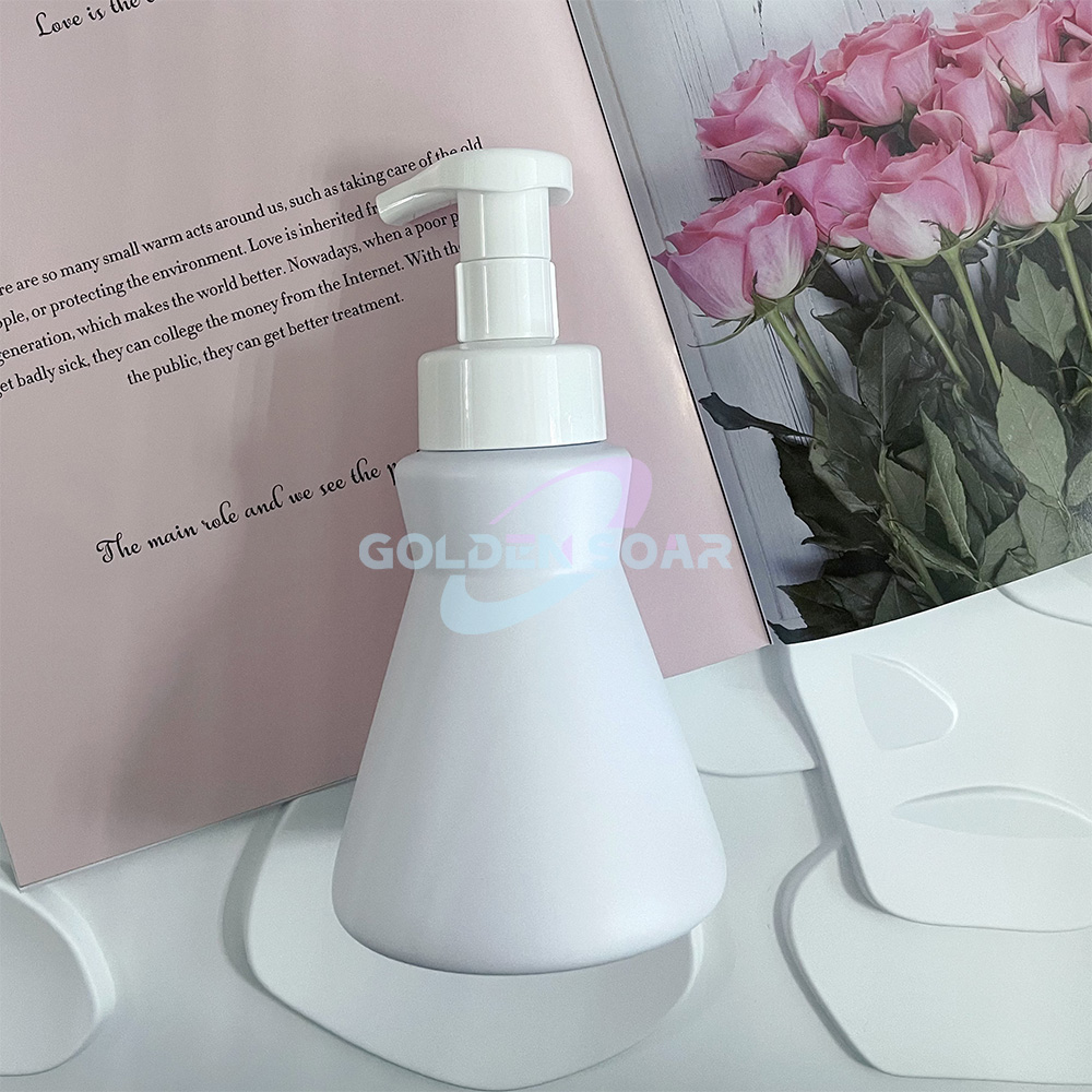 350ml Foam Dispenser Bottle Facial Cleanser Bottle Hand Soap Foam Cleanser Plastic Pump Bottle Refillable Packaging - Imagen 3